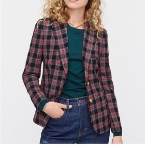 J. Crew Parke Blazer In Stretch Heather Grey